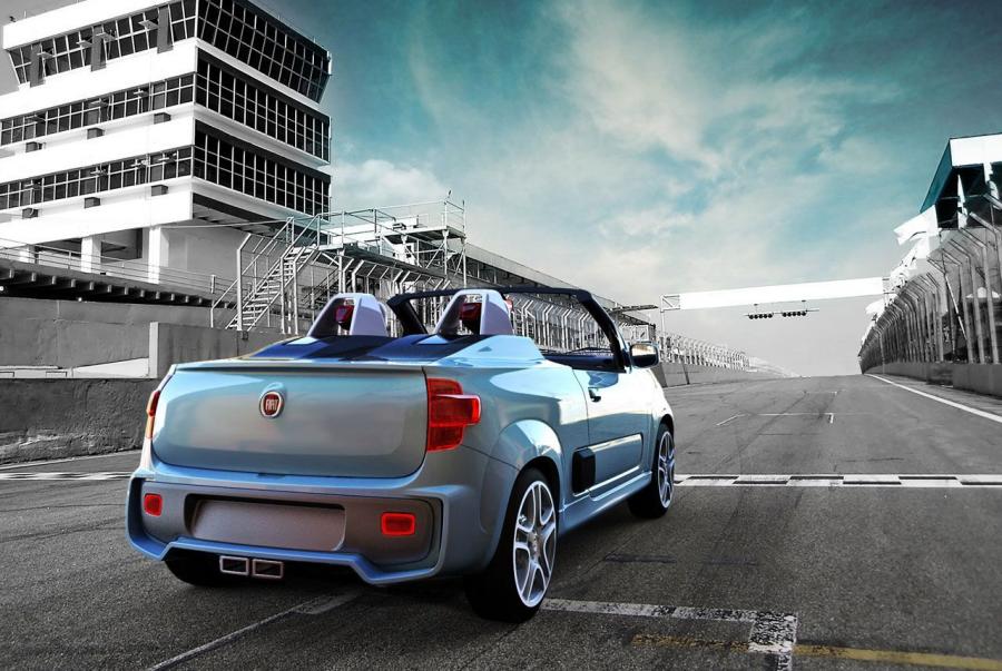  Fiat Uno Cabrio Concept 2010 года  (фото 12 из 24)